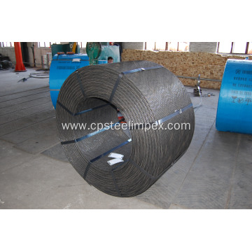 PC strand with low relaxation and high tensile